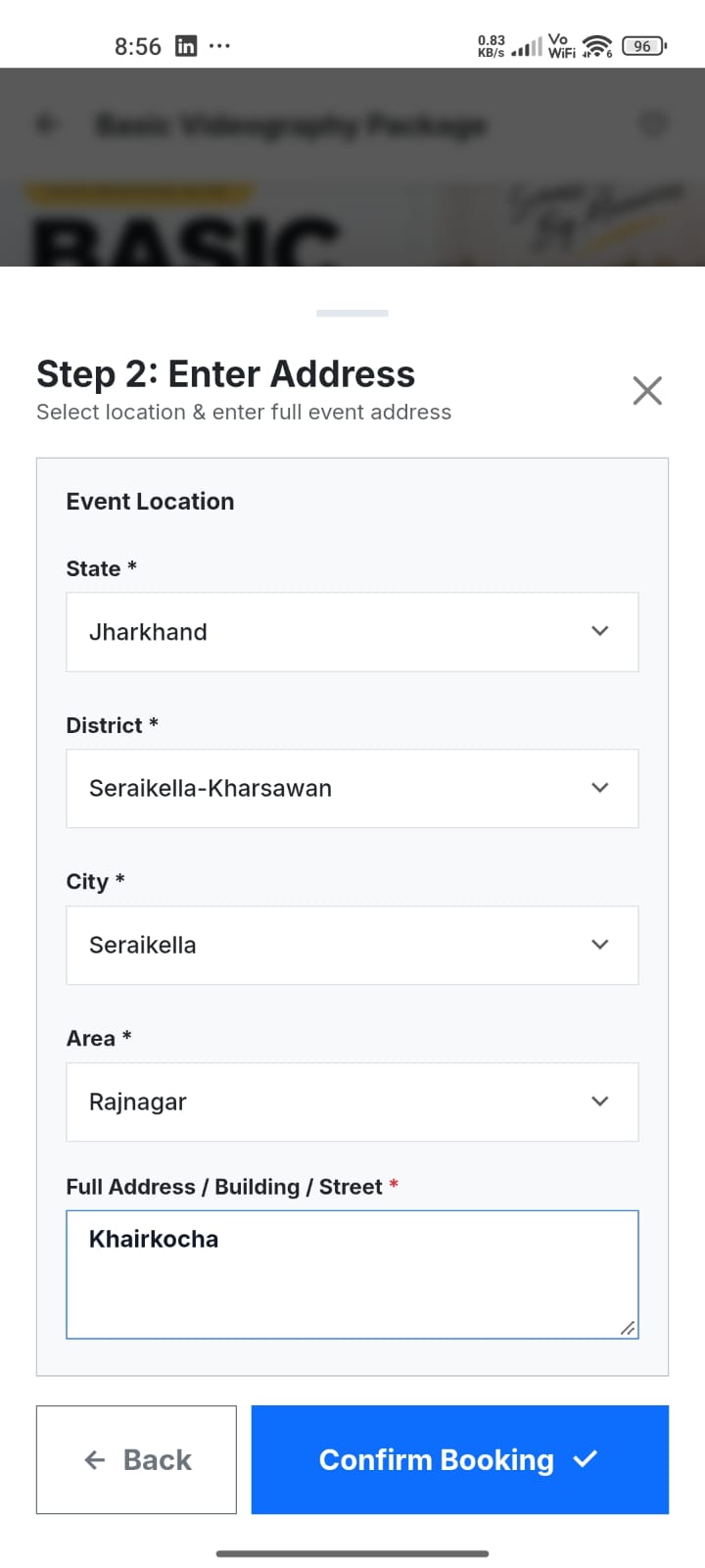 Ezy2Get App - Real-Time In-App Chat